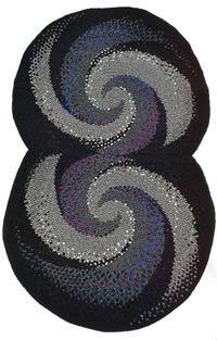 Converge 2017 braided rug